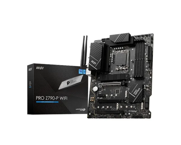 MSI PRO Z790-P WIFI Motherboard - Intel Z790 - Intel LGA1700 - DDR5 RAM - ATX