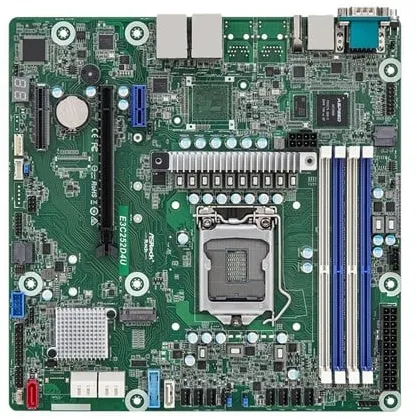 ASRock Rack E3C252D4U - motherboard - micro ATX - LGA1200 - C252 - Intel C252 - Intel LGA1200 - DDR4 RAM - Micro-ATX