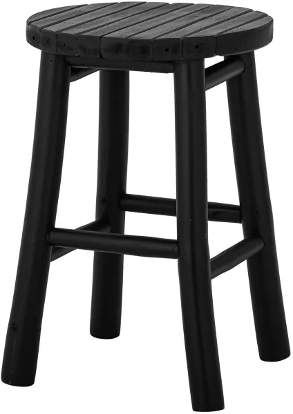 BLOOMINGVILLE Bilbo stool - black bamboo