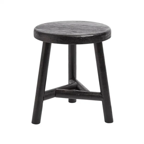 Muubs Benji stool - black - 45 x 35 cm