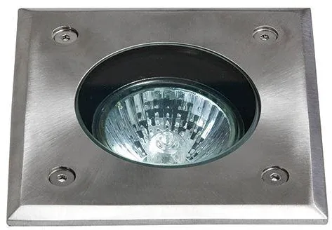 Astro Gramos Square Outdoor Lamp Stainless Steel
