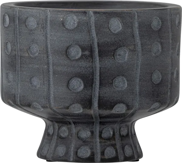 Rane, Flower Pot, grey, ceramic